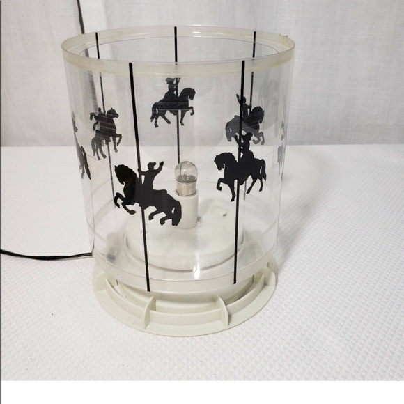 Rare Vintage Mr Christmas Moving Lighted Carousel - Picture 4 of 12